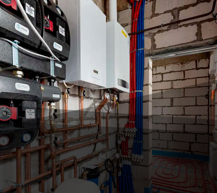 Монтаж котлов